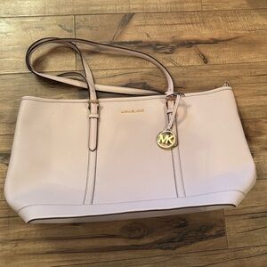 Michael Kors Light Pink Tote Bag